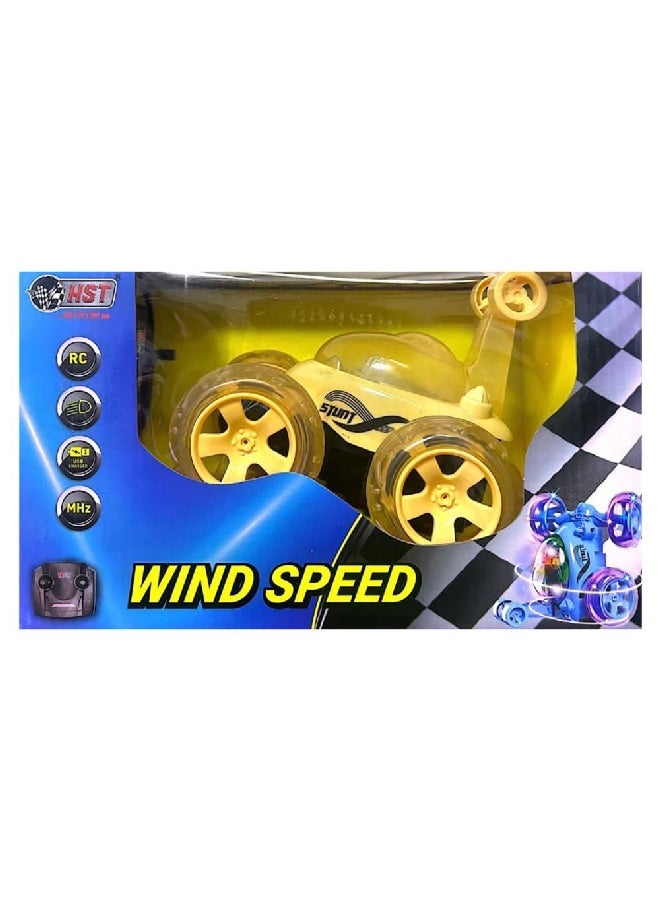 شاحنة قلاب بجهاز تحكم عن بعد بسرعة الريح للأطفال أصفر 17 x 16.5 x 29 ملم HST-9116775-A